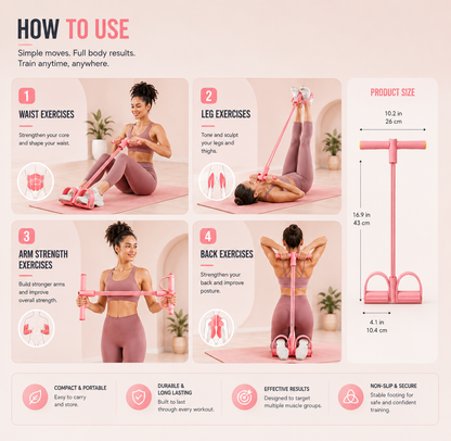 Romae | ProPedal 4-in-1 Resistance Trainer 2.0