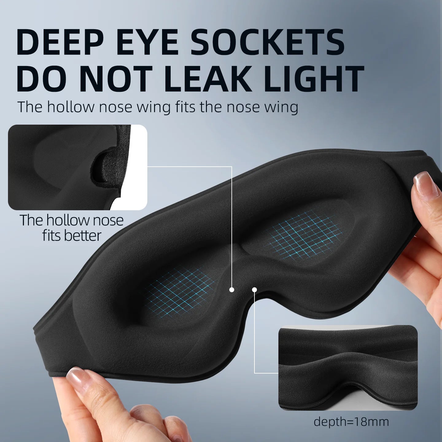 Romae | Blackout Eye Masks