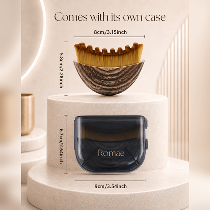 Romae | Velvet Sculpt- Contour & Lymphatic Drainage Brush