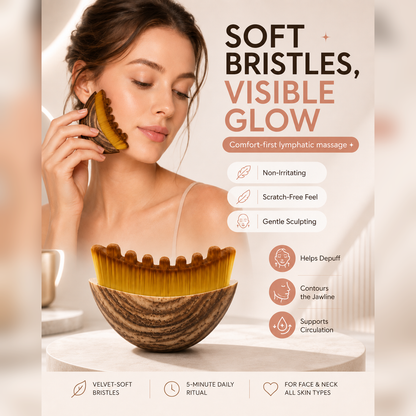 Romae | Velvet Sculpt- Contour & Lymphatic Drainage Brush